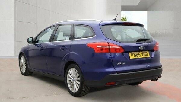 Ford Focus 2015 2.0 Tdci Titanium X Powershift Euro 6 Ss 5 PX65VSD Blue #3