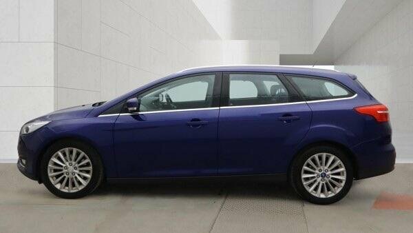Ford Focus 2015 2.0 Tdci Titanium X Powershift Euro 6 Ss 5 PX65VSD Blue #5
