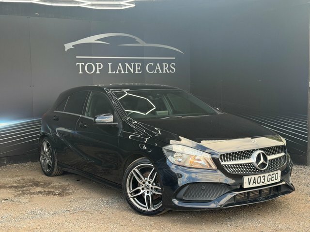 Mercedes-Benz A Class 2017 2.1 A200d Amg Line 7G-dct Euro 6 Ss VA03GEO Black #5