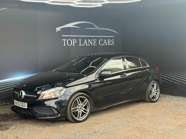 Mercedes-Benz A Class 2017 2.1 A200d Amg Line 7G-dct Euro 6 Ss VA03GEO Black #3