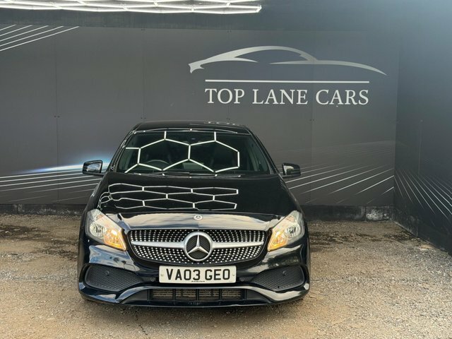 Mercedes-Benz A Class 2017 2.1 A200d Amg Line 7G-dct Euro 6 Ss VA03GEO Black #2