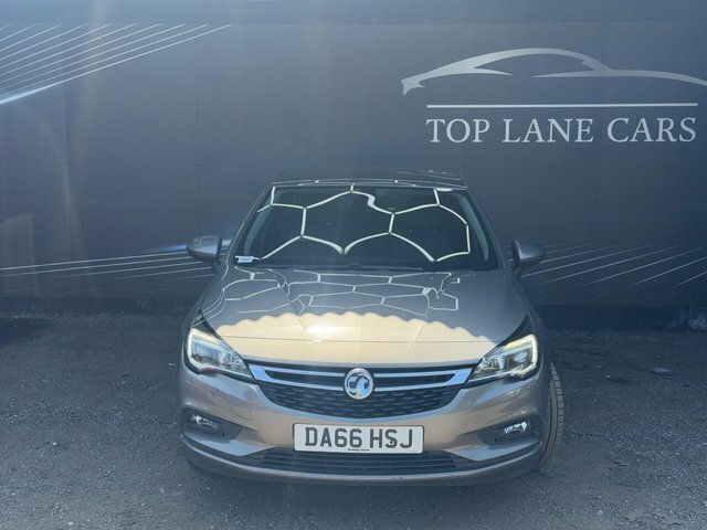 Vauxhall Astra 2016 1.4I Turbo Elite Nav Euro 6 DA66HSJ Grey #2