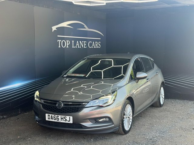 Vauxhall Astra 2016 1.4I Turbo Elite Nav Euro 6 DA66HSJ Grey #3