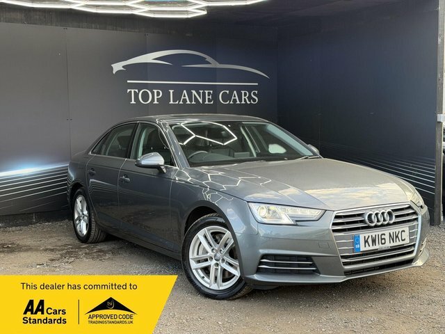Audi A4 2016 2.0 Tfsi Sport S Tronic Quattro Euro 6 Ss Grey