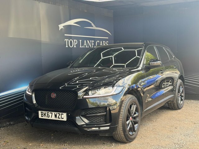 Jaguar F-Pace 2017 2.0 D180 R-sport Awd Euro 6 Ss Black #4