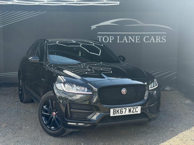 Jaguar F-Pace 2017 2.0 D180 R-sport Awd Euro 6 Ss Black #2