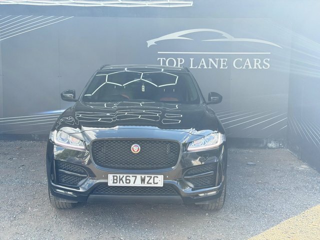 Jaguar F-Pace Suv 2.0 D180 R-sport Awd Euro 6 Ss 20 Black #7
