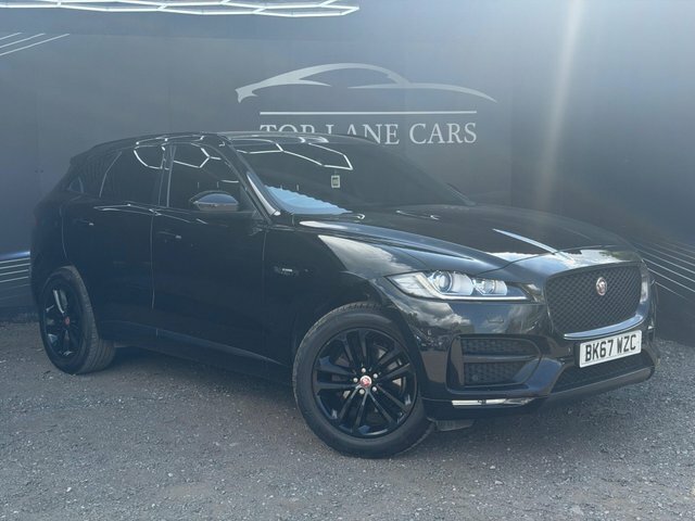Jaguar F-Pace 2017 2.0 D180 R-sport Awd Euro 6 Ss Black #6