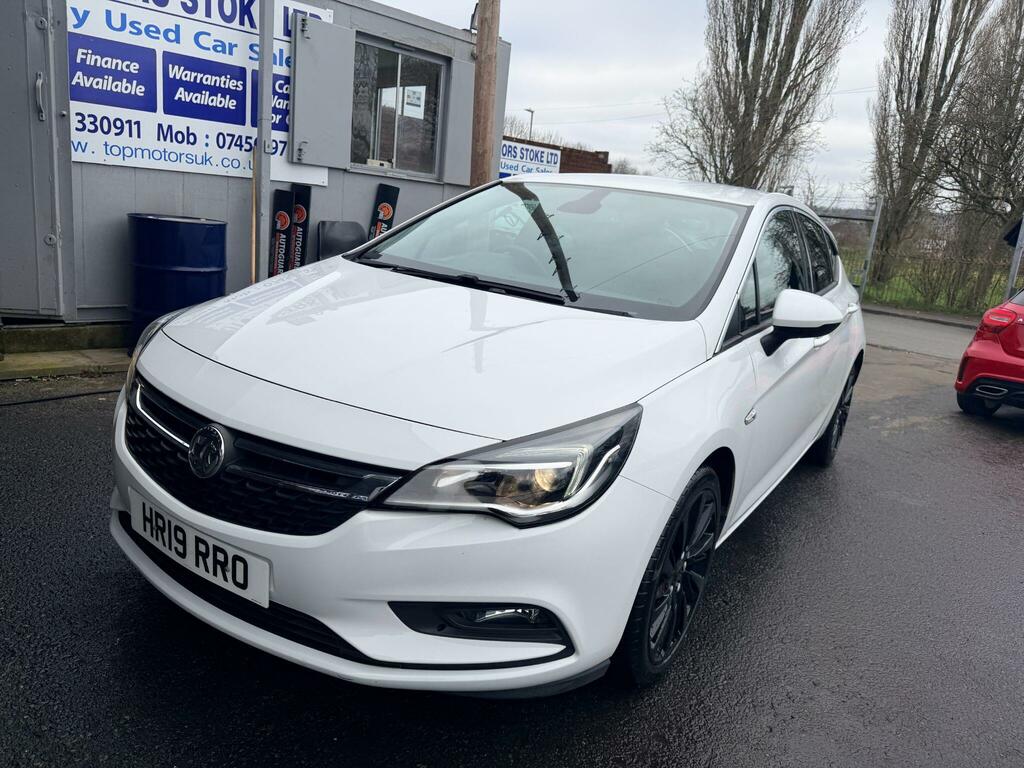 Vauxhall Astra 1.4I Turbo Griffin Euro 6 Ss HR19RRO White #3