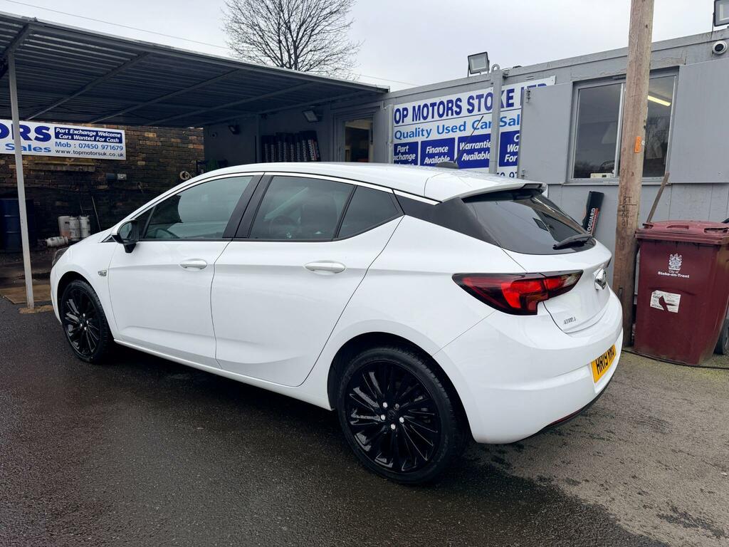 Vauxhall Astra 1.4I Turbo Griffin Euro 6 Ss HR19RRO White #4