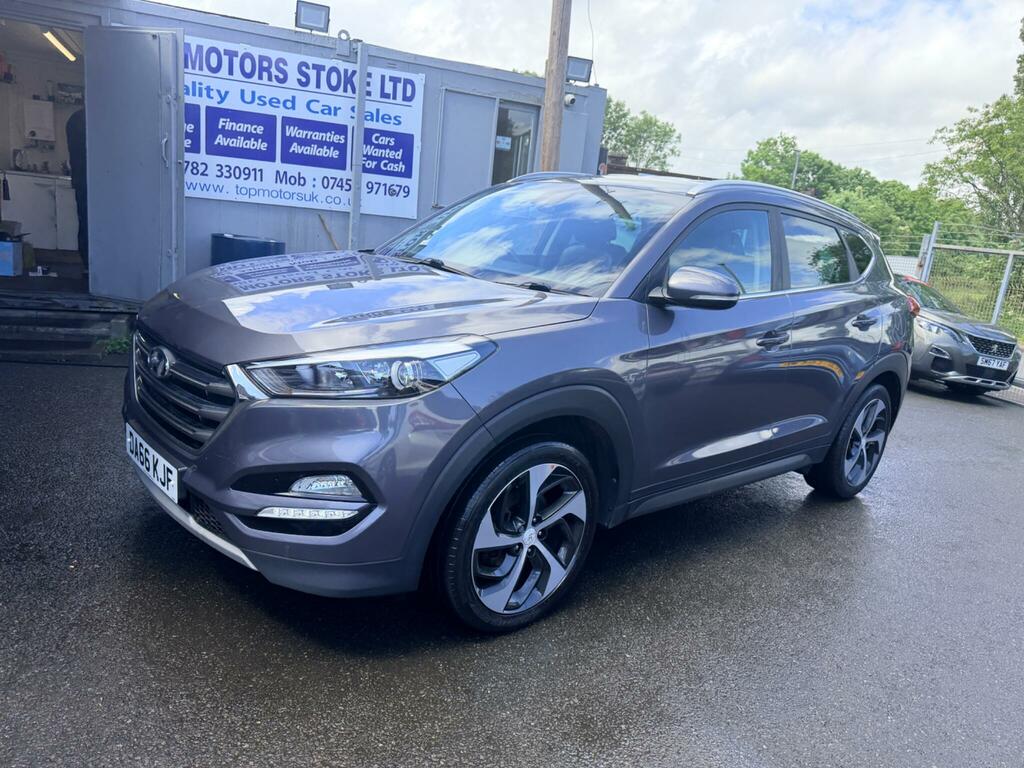 Hyundai Tucson 2.0 Crdi Blue Drive Premium Euro 6 Ss Grey #3