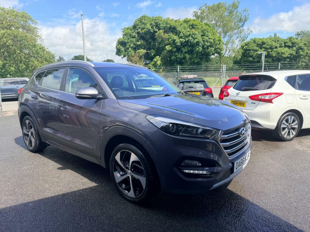 Hyundai Tucson 2.0 Crdi Blue Drive Premium Euro 6 Ss Grey #6