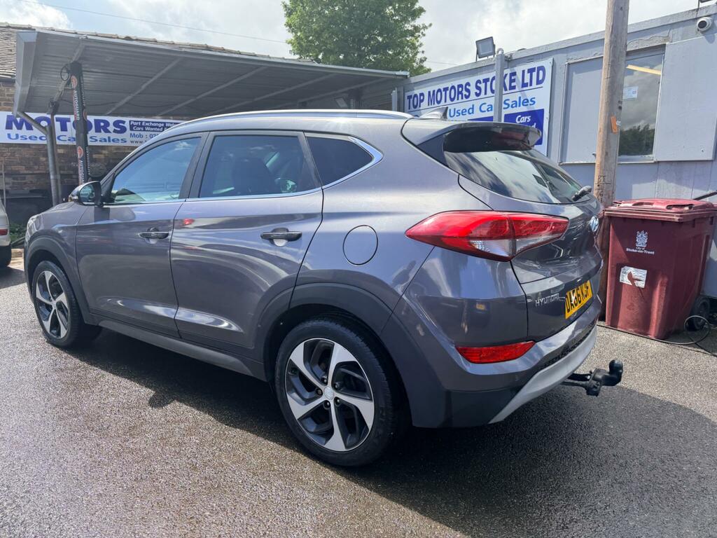 Hyundai Tucson 2.0 Crdi Blue Drive Premium Euro 6 Ss Grey #4