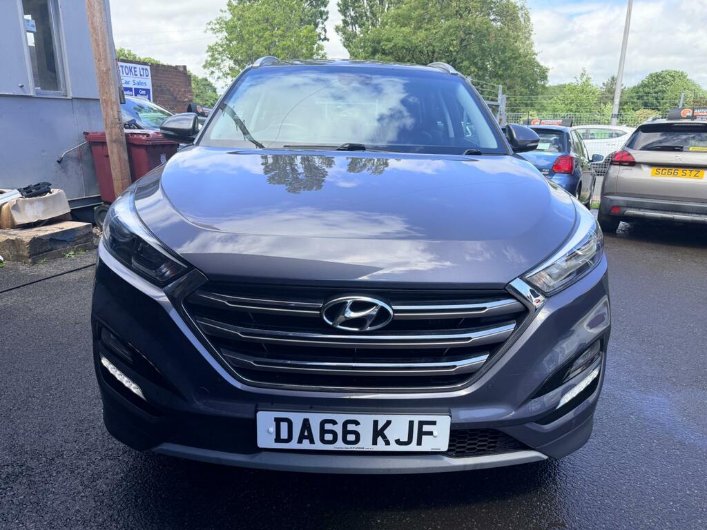 Hyundai Tucson 2.0 Crdi Blue Drive Premium Euro 6 Ss Grey #2