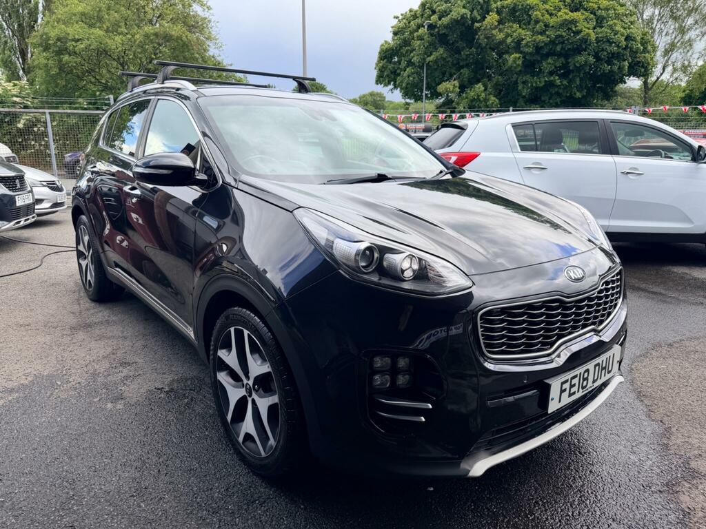 Kia Sportage 1.7 Crdi Gt-line Dct Euro 6 Ss Black #6