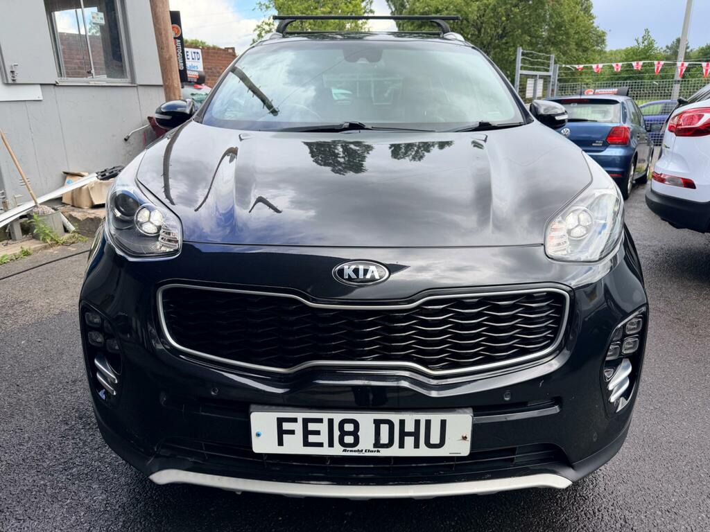 Kia Sportage 1.7 Crdi Gt-line Dct Euro 6 Ss Black #2