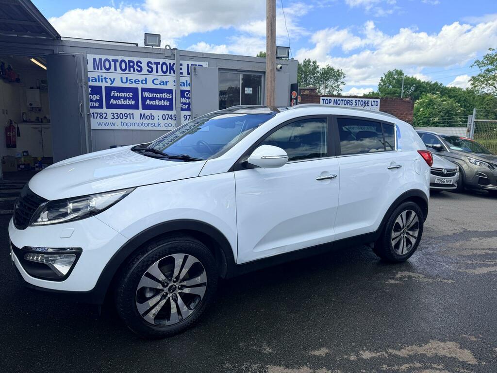 Kia Sportage Kx-4 Crdi White #9