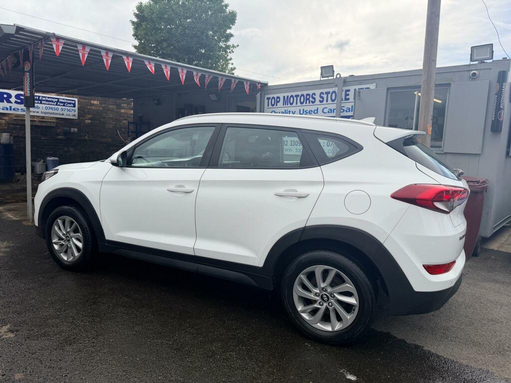 Hyundai Tucson Suv Blue #10