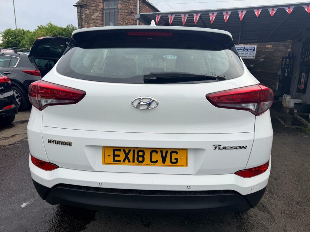 Hyundai Tucson Suv Blue #11