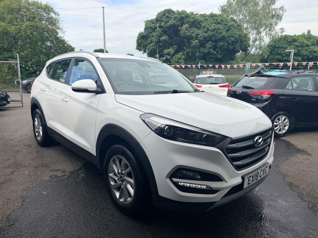 Hyundai Tucson 1.6 Gdi Blue Drive Se Nav Euro 6 Ss White #5