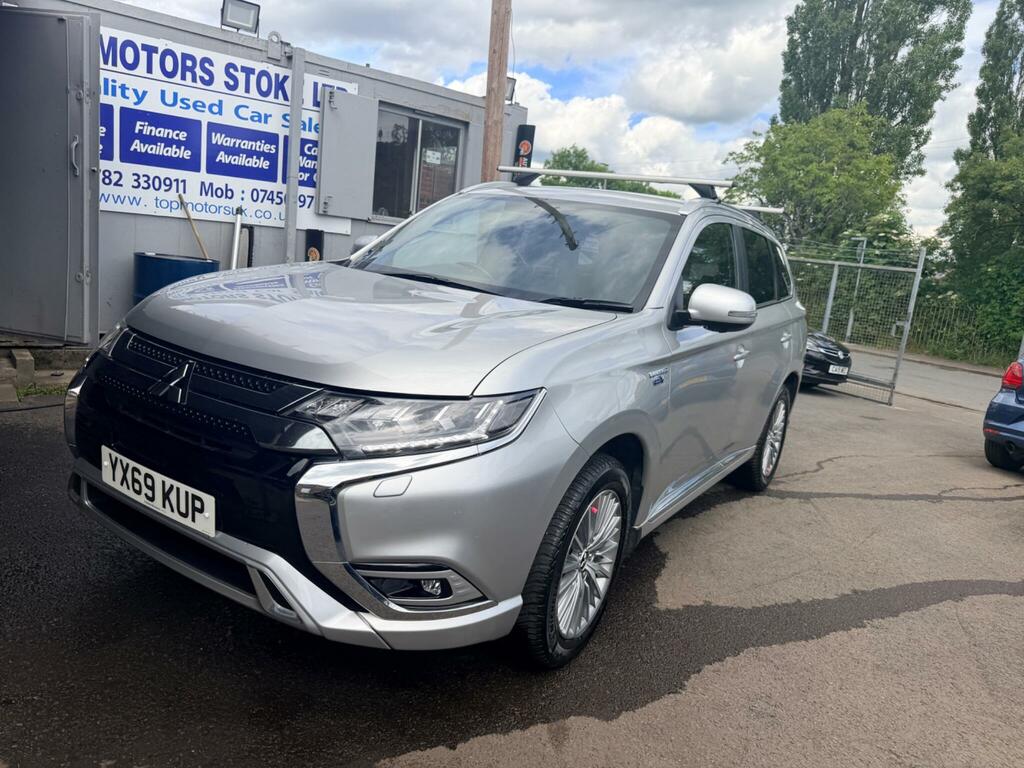 Mitsubishi Outlander 2.4H Twinmotor 13.8Kwh Dynamic Cvt 4Wd Euro 6 Ss Silver #3