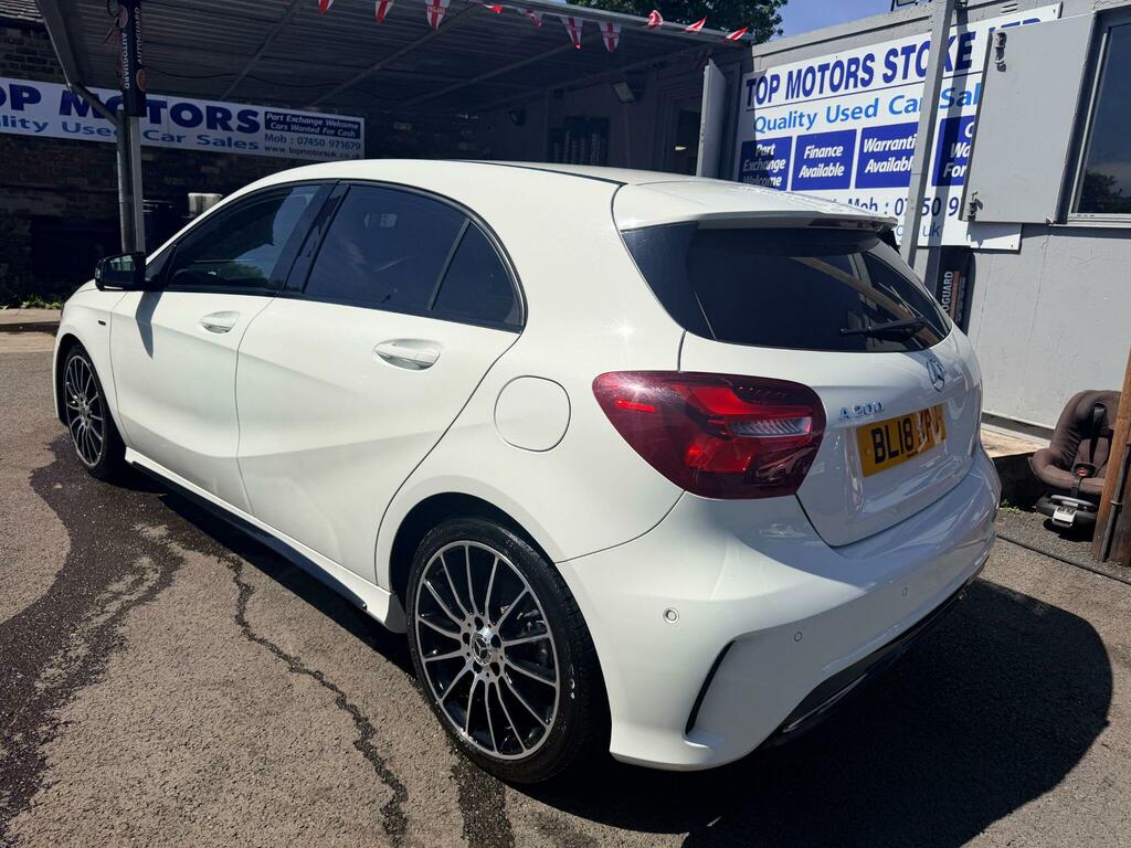 Mercedes-Benz A Class 1.6 A200 Whiteart 7G-dct Euro 6 Ss White #4