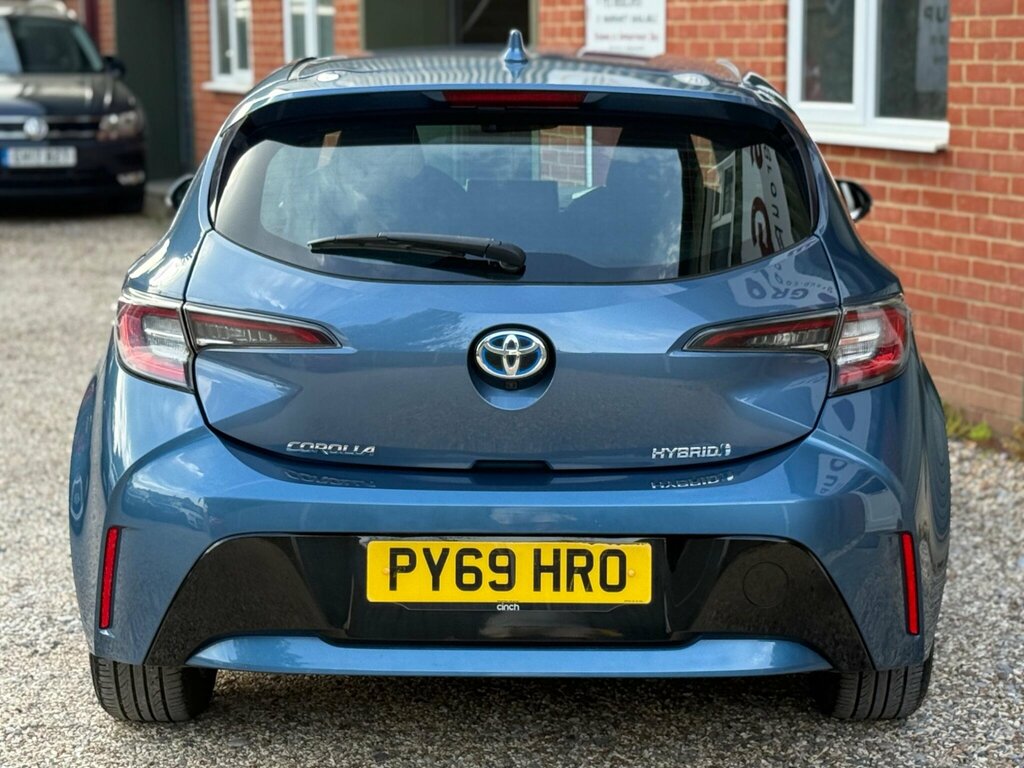 Toyota Corolla 1.8 Vvt-h Icon Cvt Euro 6 Ss PY69HRO Blue #4