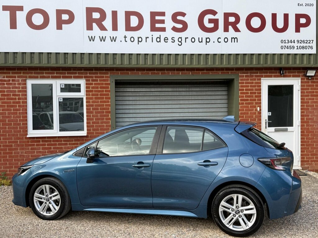 Toyota Corolla 1.8 Vvt-h Icon Cvt Euro 6 Ss PY69HRO Blue #2