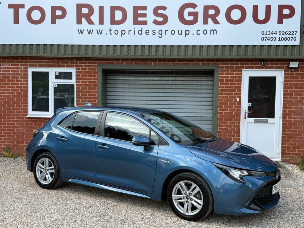 Toyota Corolla 1.8 Vvt-h Icon Cvt Euro 6 Ss Blue