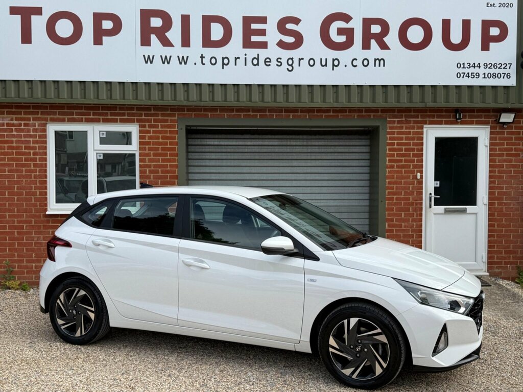 Hyundai I20 1.0 T-gdi Mhev Se Connect Dct Euro 6 Ss White