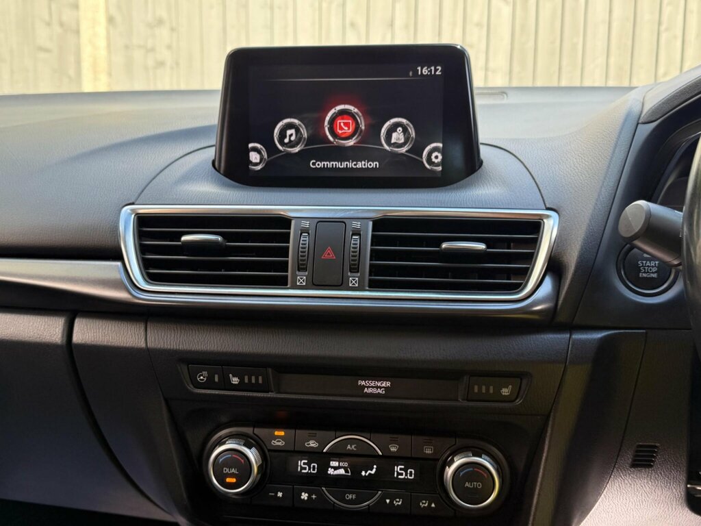Mazda 3 2.0 Skyactiv-g Sport Nav Euro 6 Ss YP18NXE White #6