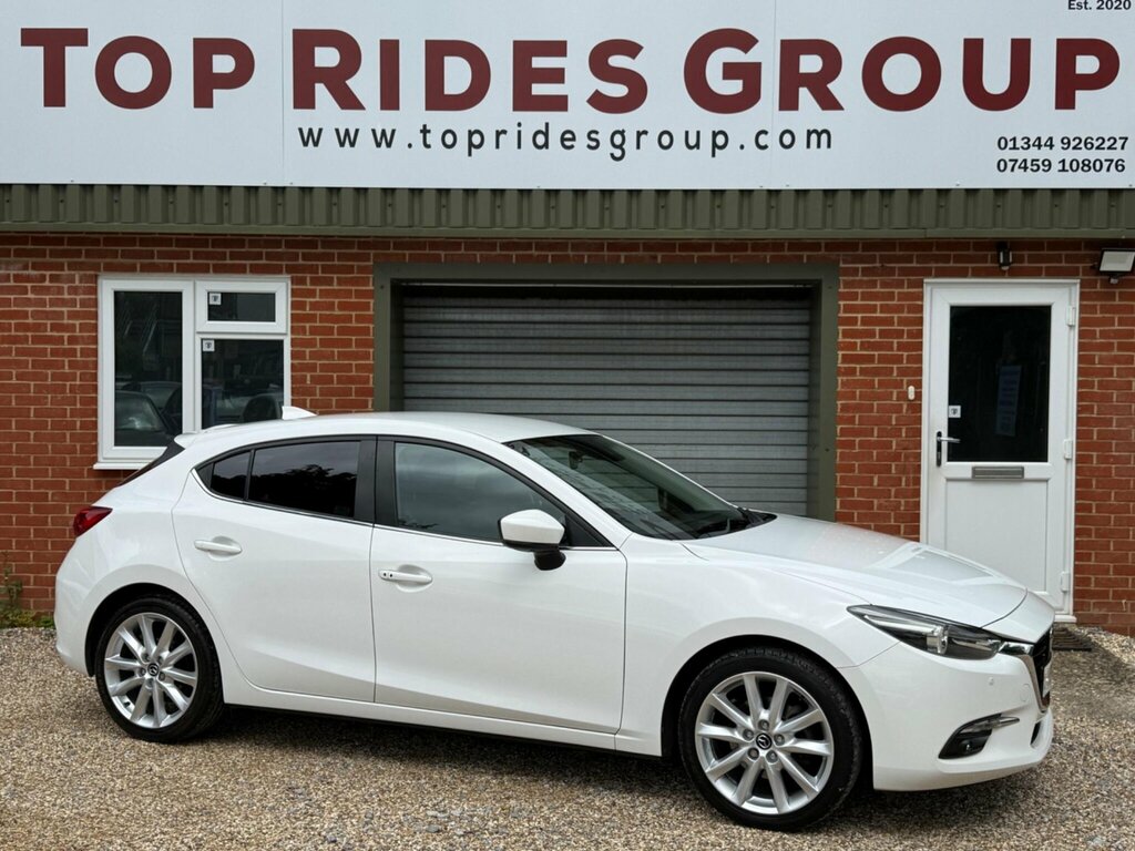 Mazda 3 2.0 Skyactiv-g Sport Nav Euro 6 Ss White