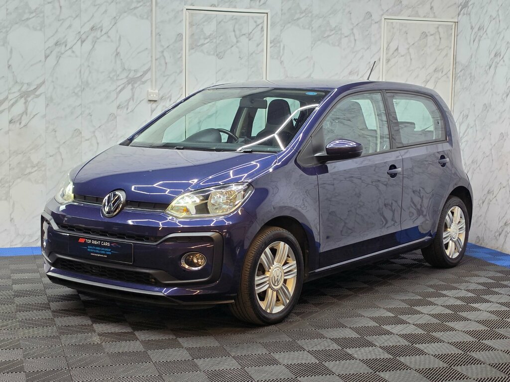 Volkswagen Up 1.0 High Up Hatchback Euro 6 Ss 90 Ps Pet LT68OCC Blue #3