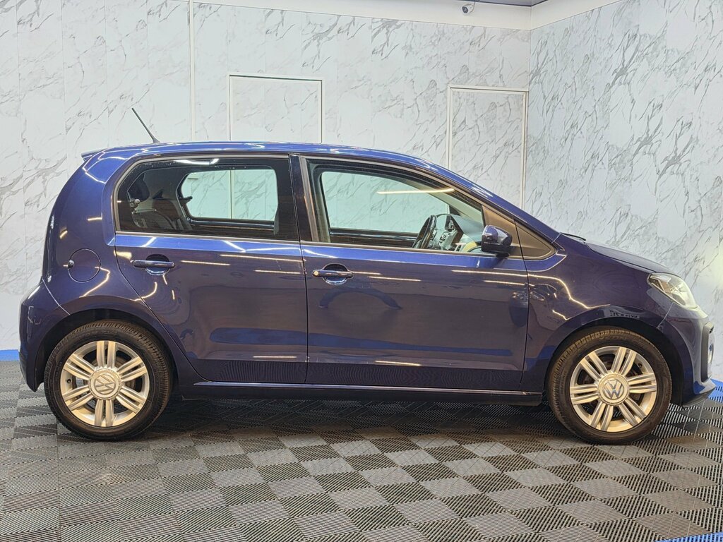 Volkswagen Up 1.0 High Up Hatchback Euro 6 Ss 90 Ps Pet LT68OCC Blue #6