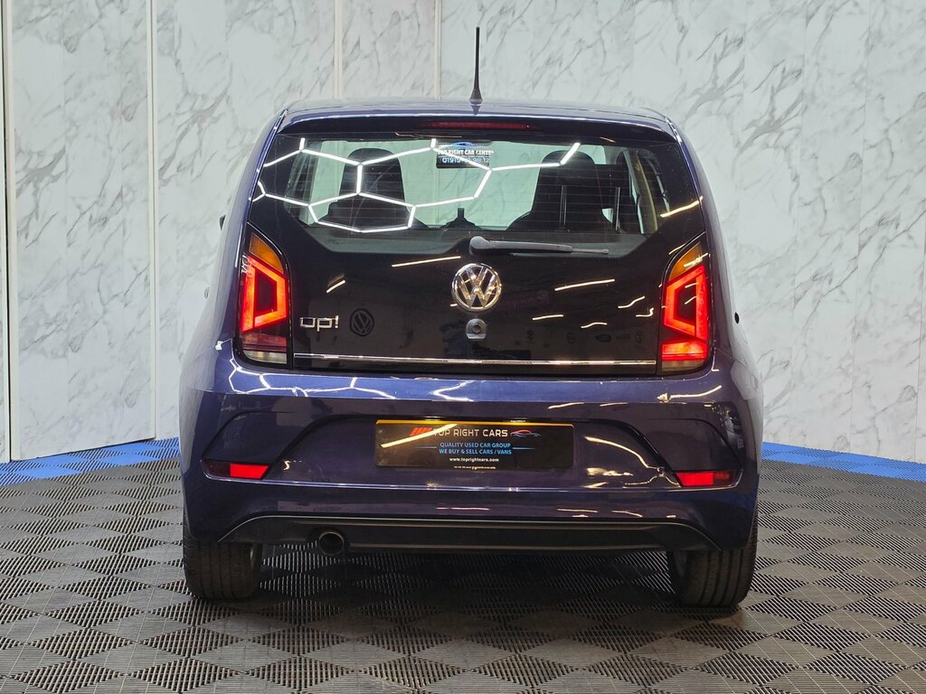 Volkswagen Up 1.0 High Up Hatchback Euro 6 Ss 90 Ps Pet LT68OCC Blue #4