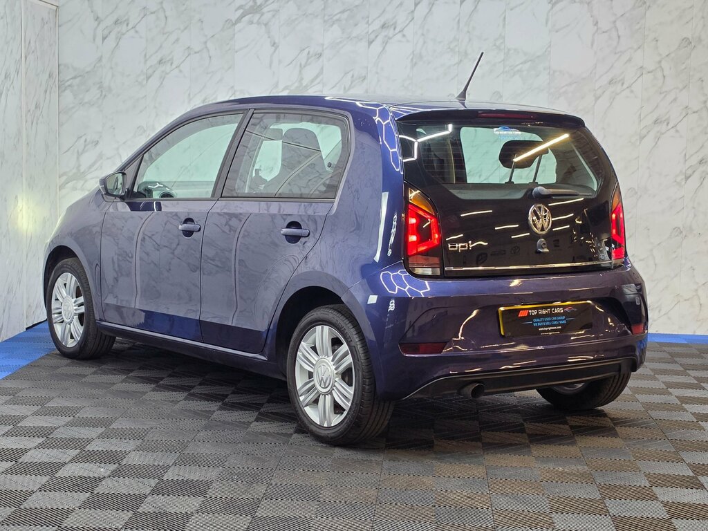 Volkswagen Up 1.0 High Up Hatchback Euro 6 Ss 90 Ps Pet LT68OCC Blue #5