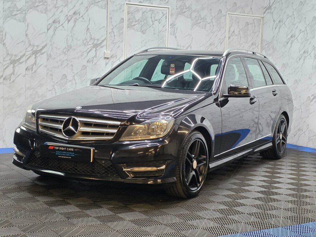 Mercedes-Benz C Class 2.1 C250 Cdi Blueefficiency Amg Sport Estate G BF62LUZ Black #3