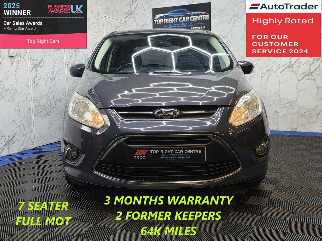 Ford Grand C-Max 1.6 Tdci Zetec Mpv 7 Seats 115 Blue #2