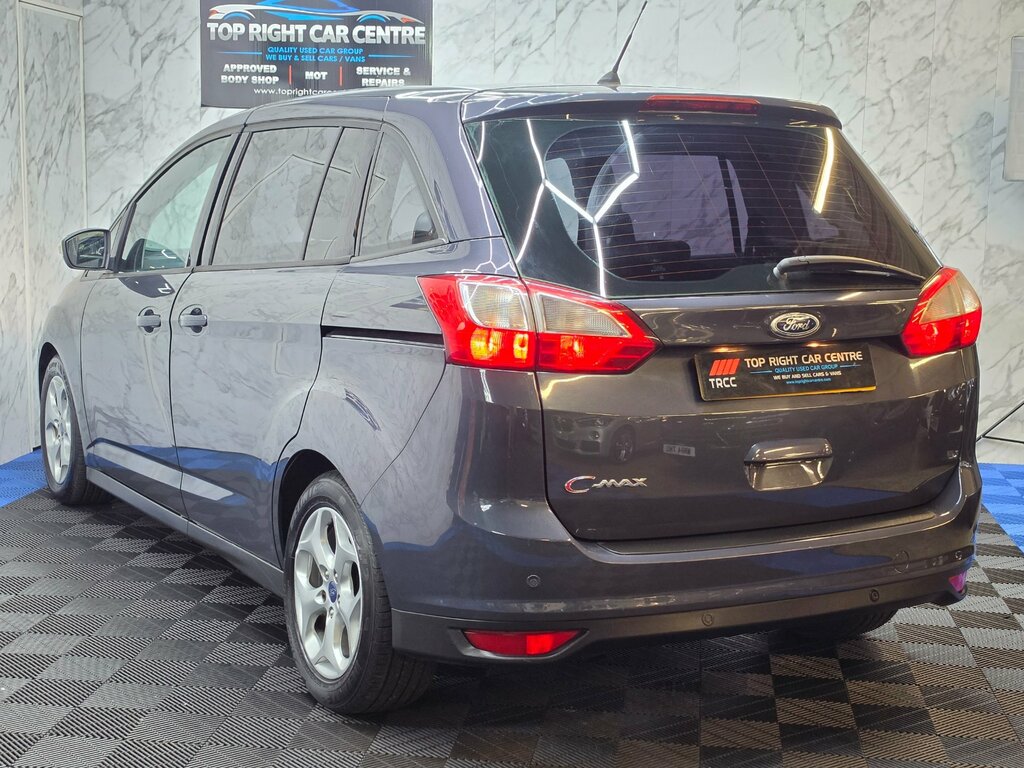 Ford Grand C-Max 1.6 Tdci Zetec Mpv 7 Seats 115 Blue #5