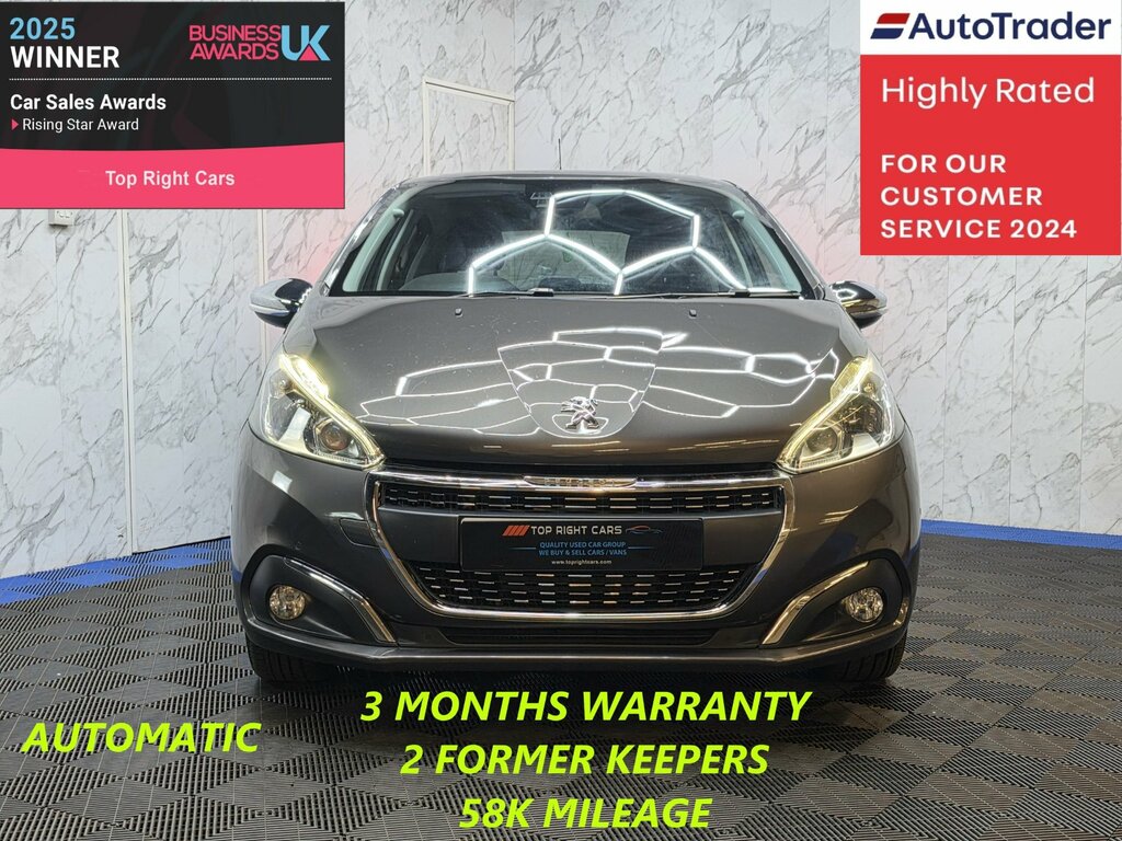 Peugeot 208 1.2 Puretech Tech Edition Hatchback Eat Euro 6 Grey #2