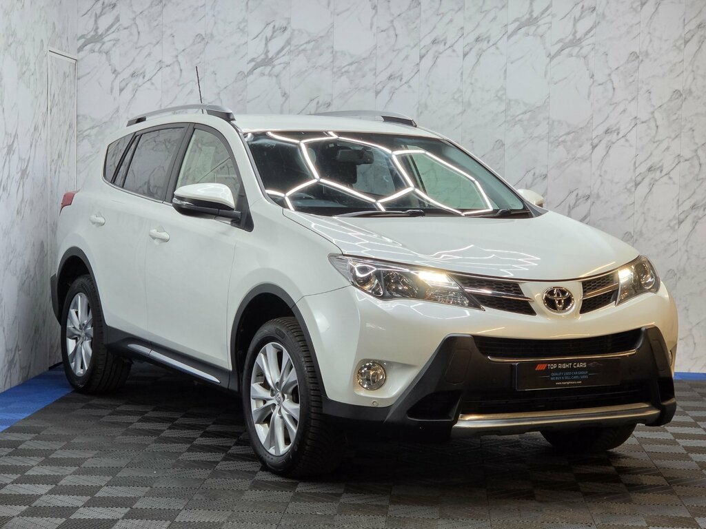 Toyota Rav 4 2.2 D-cat Invincible Suv 4Wd 150 Ps Die White
