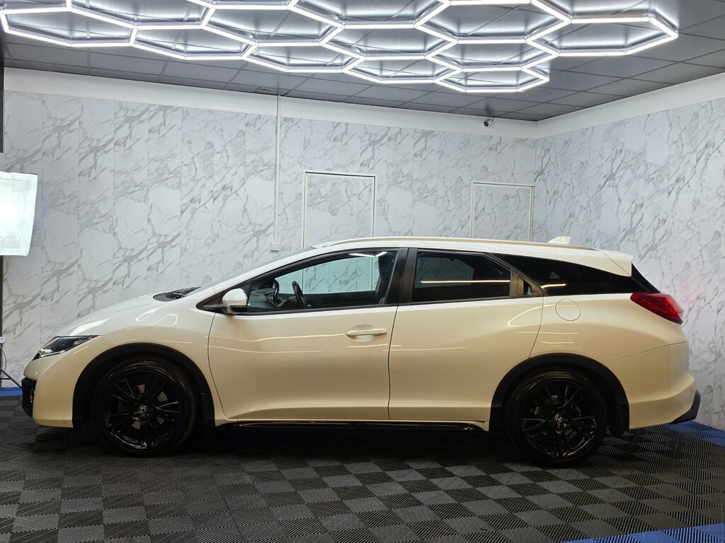 Honda Civic 1.6 I-dtec Sr Tourer Ss 120 Ps White #5