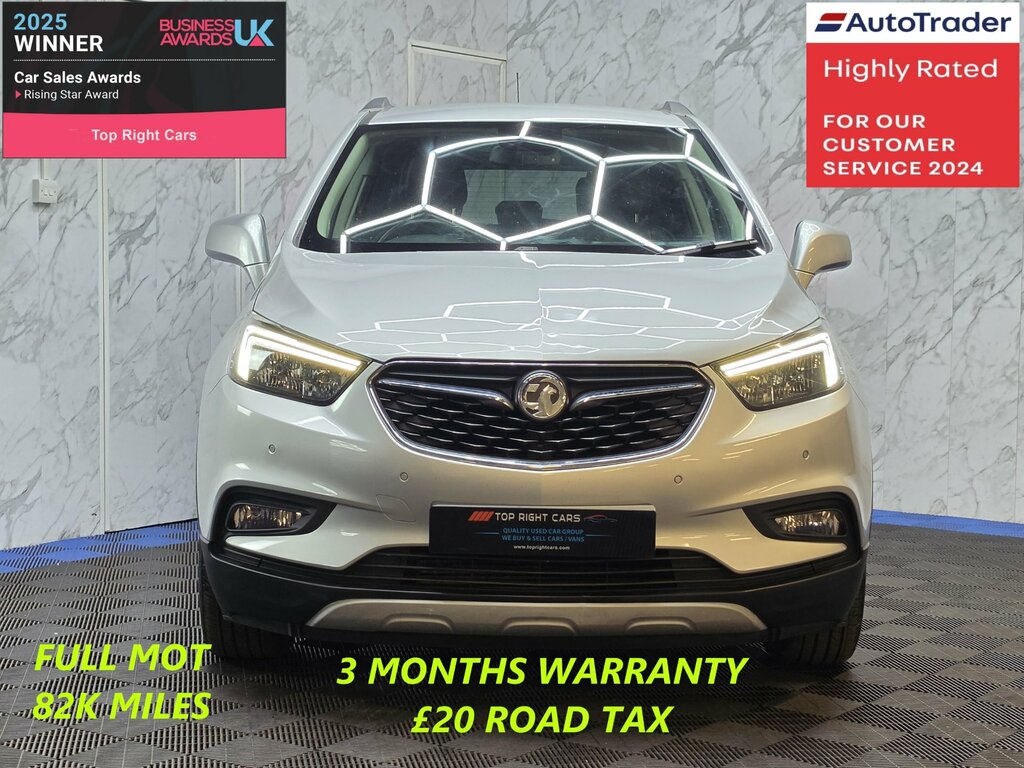 Vauxhall Mokka X 1.6 Cdti Ecoflex Elite Suv Euro Silver #2