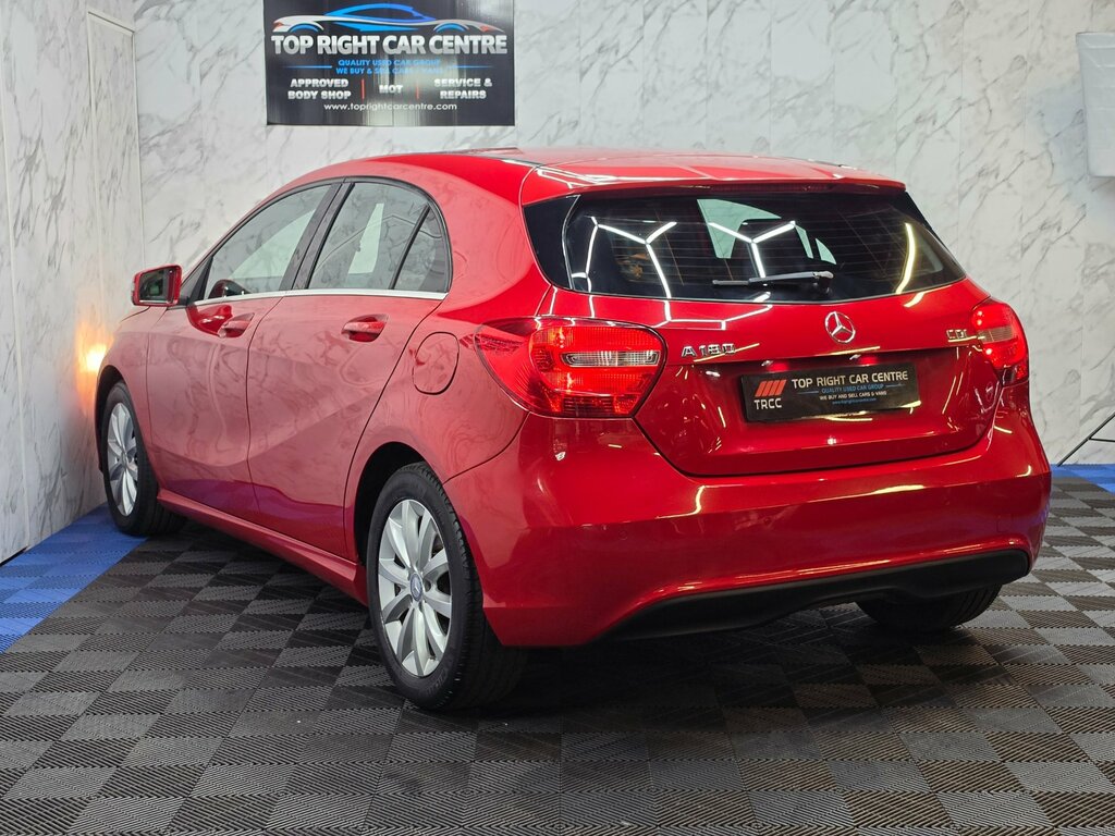 Mercedes-Benz A Class 1.5 A180 Cdi Se Hatchback 7G-dct Ss 109 Ps Red #5