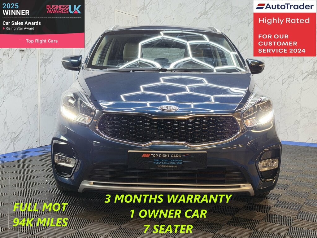 Kia Carens 1.7 Crdi 3 Mpv Euro 6 Ss 139 Bhp 7 Seats Blue #2