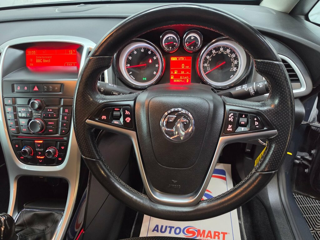 Vauxhall Astra 1.4I Sri Hatchback Euro 6 100 P Grey #6