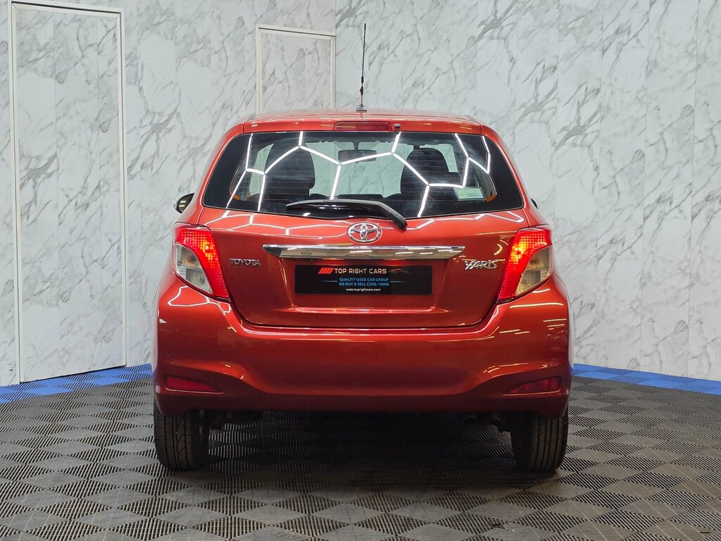Toyota Yaris 1.4 D-4d Tr Hatchback 90 Ps Red #4