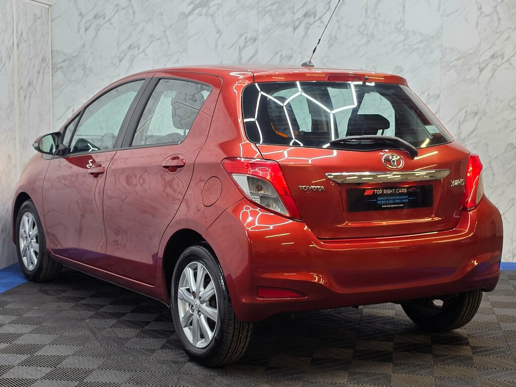 Toyota Yaris 1.4 D-4d Tr Hatchback 90 Ps Red #5