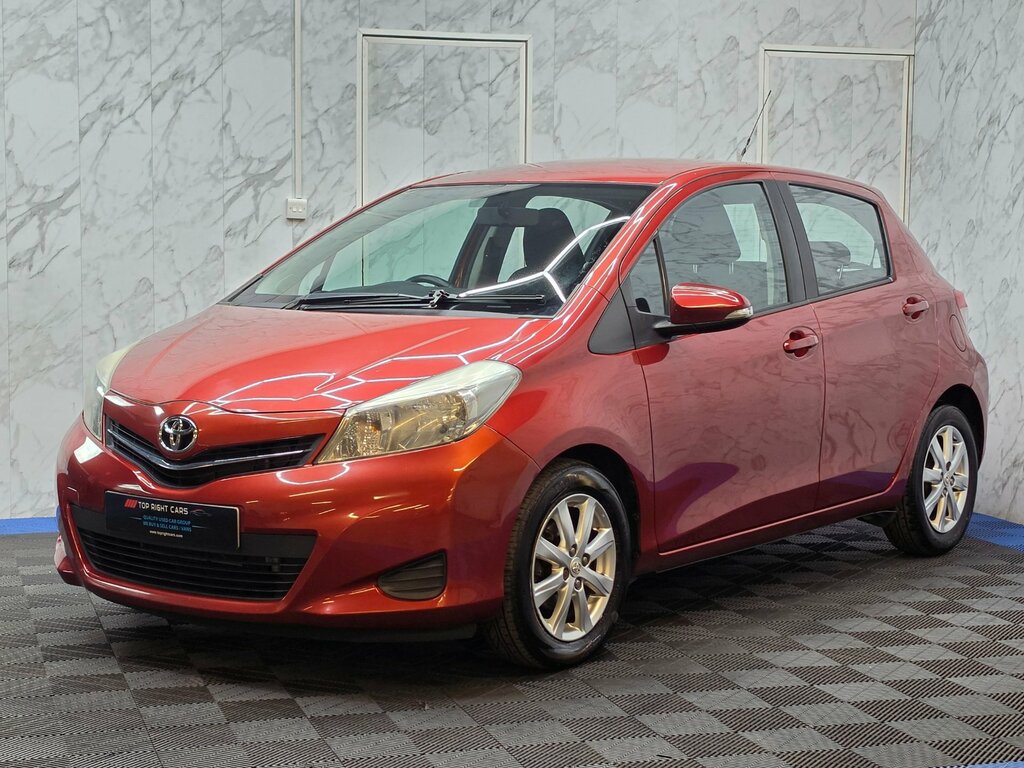 Toyota Yaris 1.4 D-4d Tr Hatchback 90 Ps Red #3
