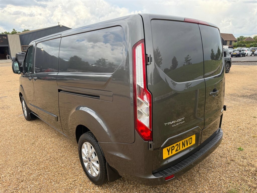 Ford Transit Custom 2.0 300 Ecoblue Limited L2 H1 Euro 6 Ss YP21NVD Grey #5